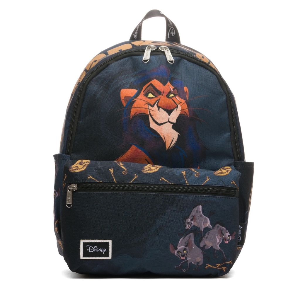 NEW Disney Villains  Lion King Scar Mini Backpack Summer Travel Kids Backpack